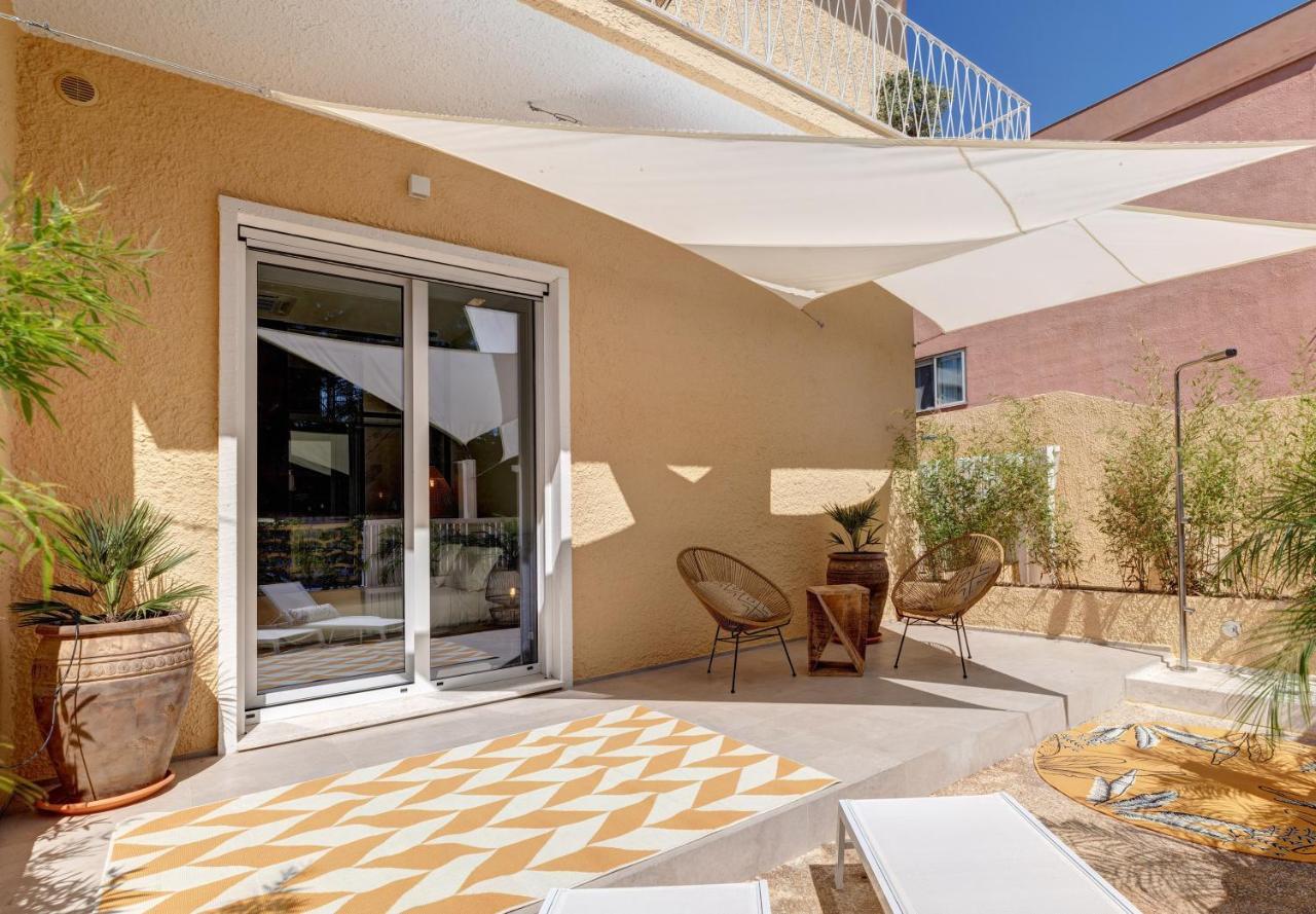 Le Palmette Suites Cagliari Eksteriør bilde
