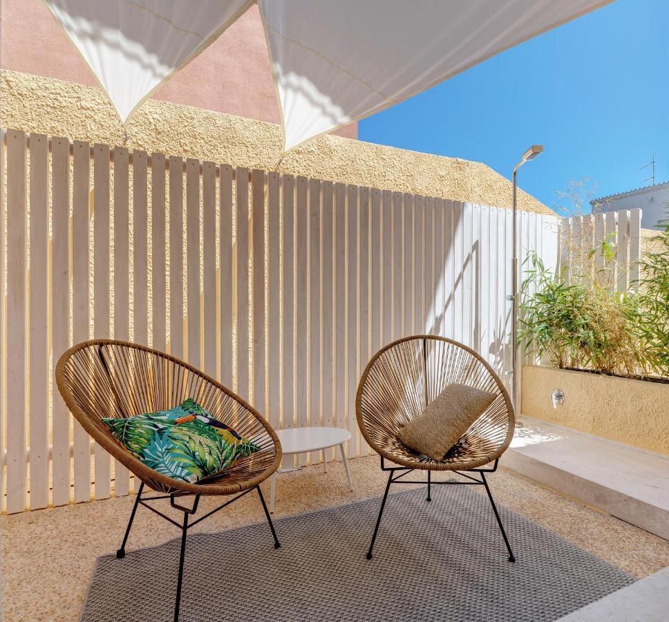 Le Palmette Suites Cagliari Eksteriør bilde