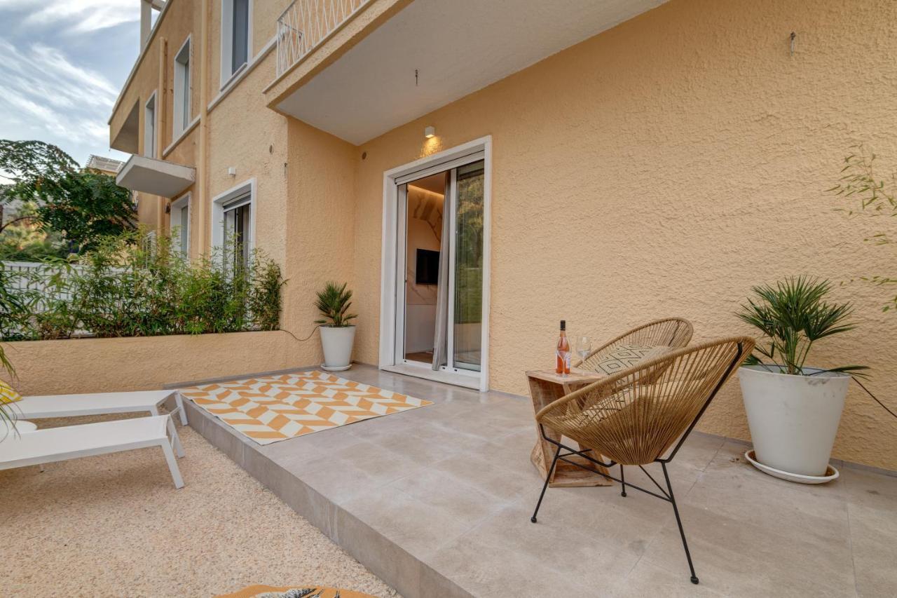 Le Palmette Suites Cagliari Eksteriør bilde